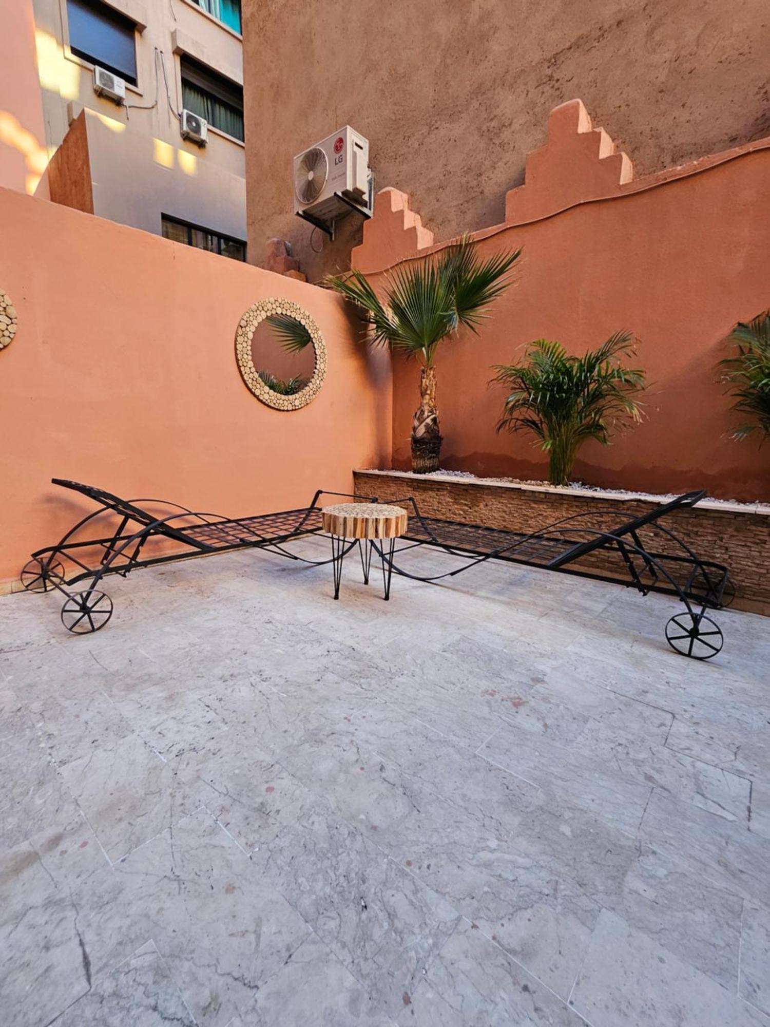 Charmant Duplex Au Coeur De Gueliz, Quartier Haut De Gamme De Marrakech Marraquexe Exterior foto
