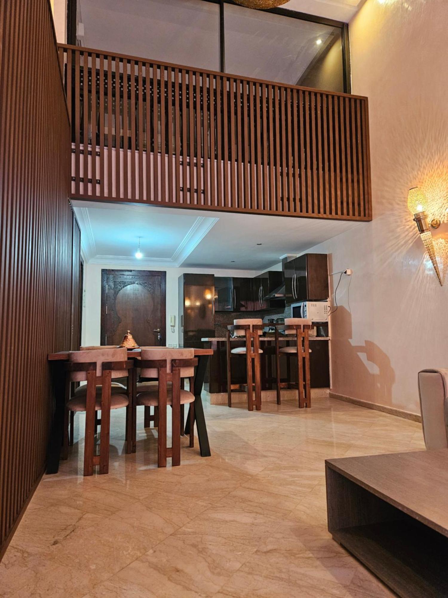 Charmant Duplex Au Coeur De Gueliz, Quartier Haut De Gamme De Marrakech Marraquexe Exterior foto