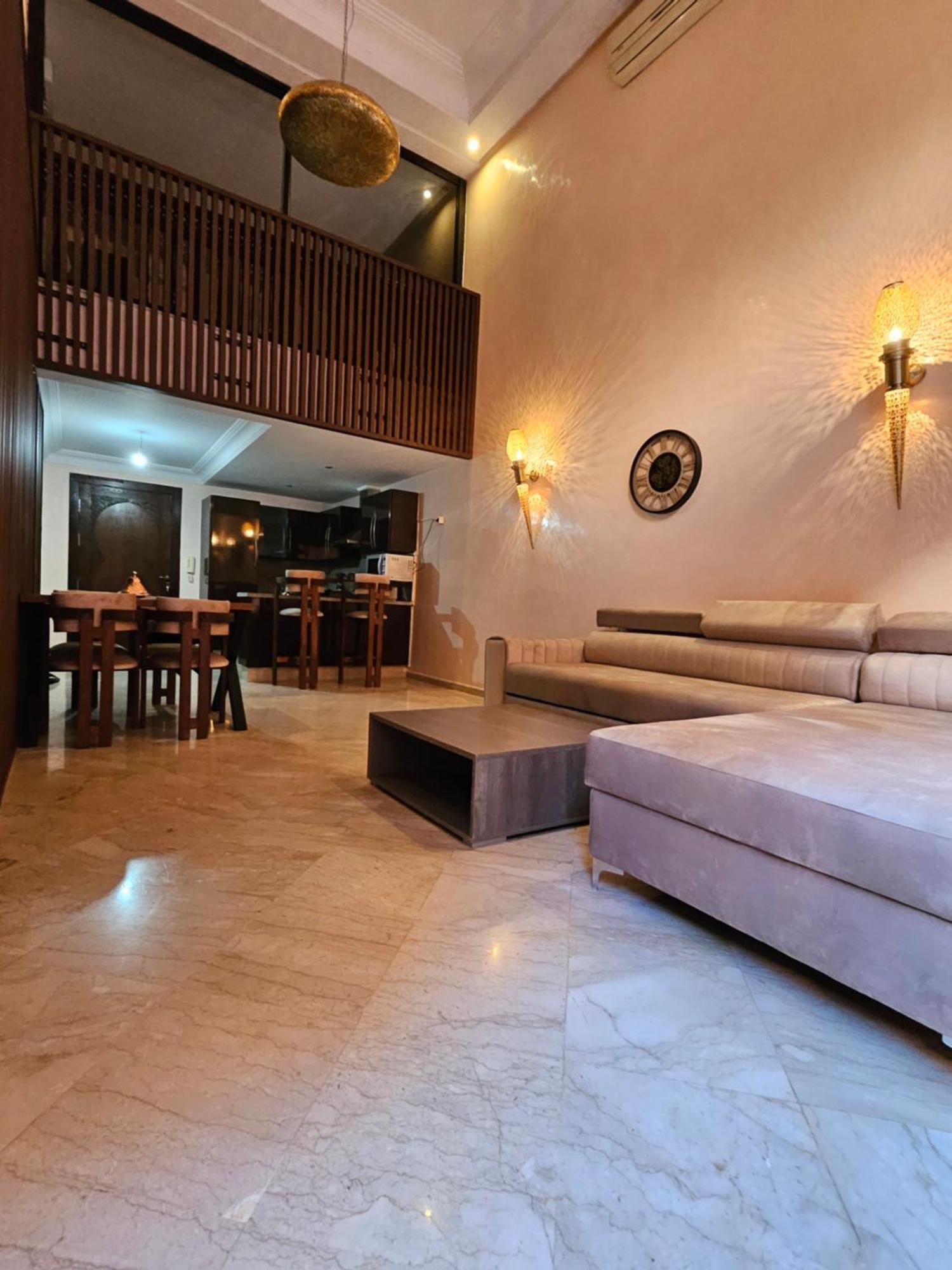Charmant Duplex Au Coeur De Gueliz, Quartier Haut De Gamme De Marrakech Marraquexe Exterior foto