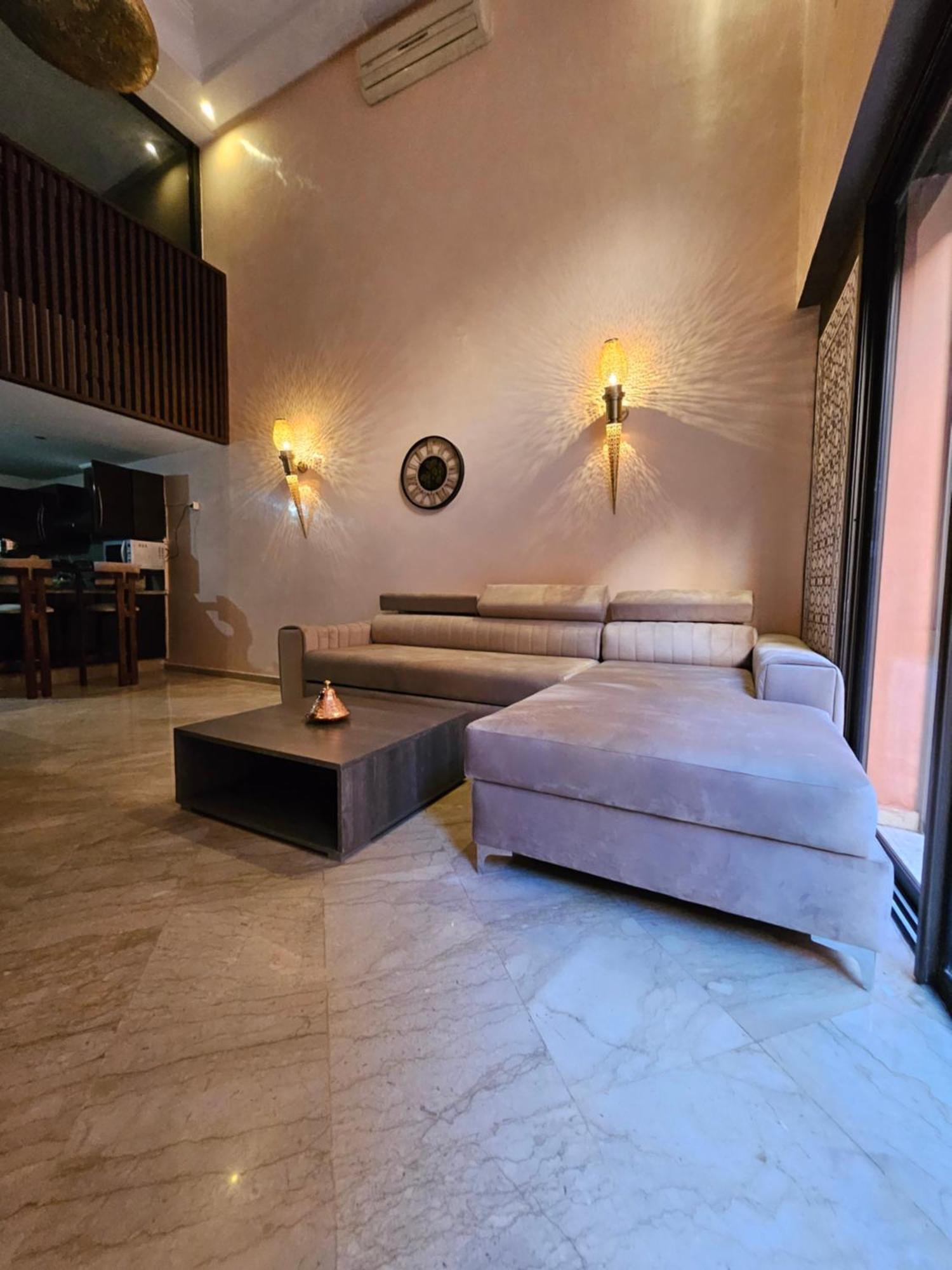 Charmant Duplex Au Coeur De Gueliz, Quartier Haut De Gamme De Marrakech Marraquexe Exterior foto