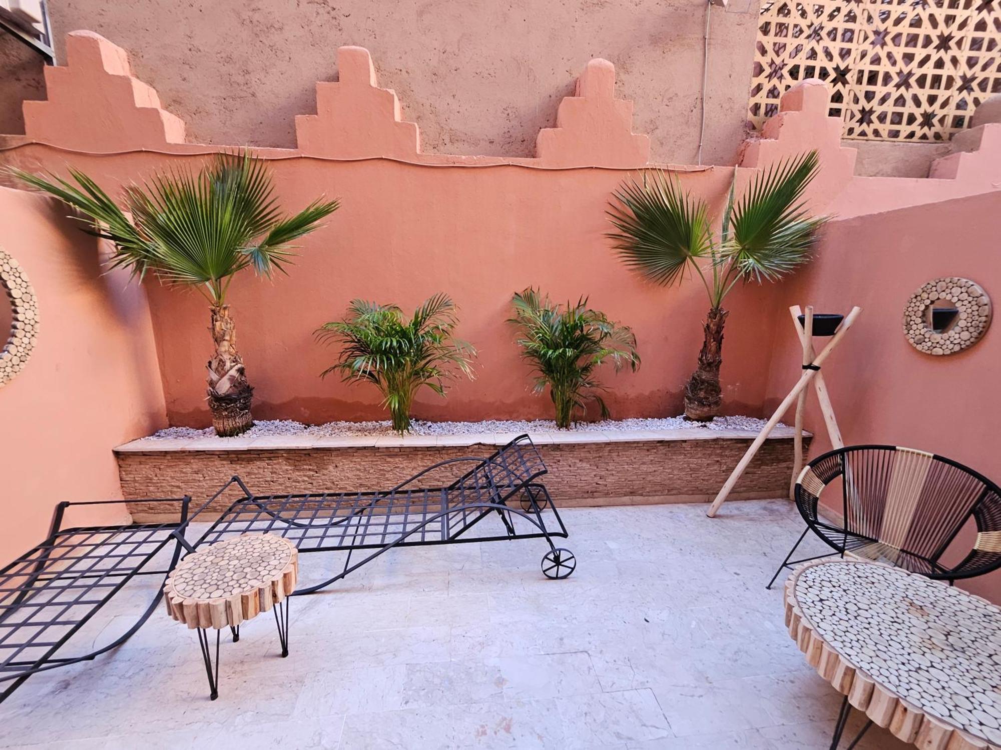 Charmant Duplex Au Coeur De Gueliz, Quartier Haut De Gamme De Marrakech Marraquexe Exterior foto